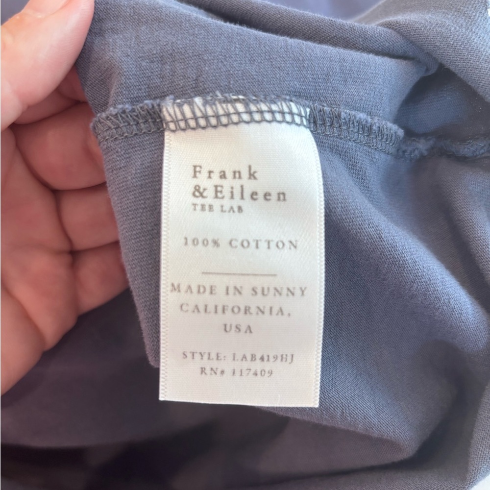 Frank & Eileen Perfect Tee Dress In Jean Medium - Picture 6 of 6